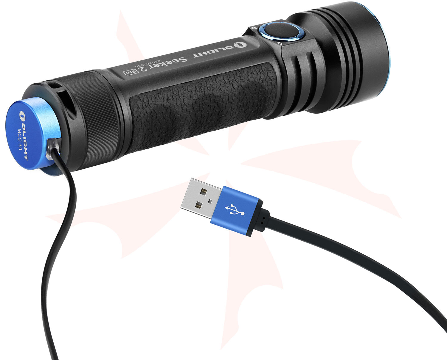 Olight Seeker 2 Pro L-Dock Rechargeable On-the-Go LED Flashlight