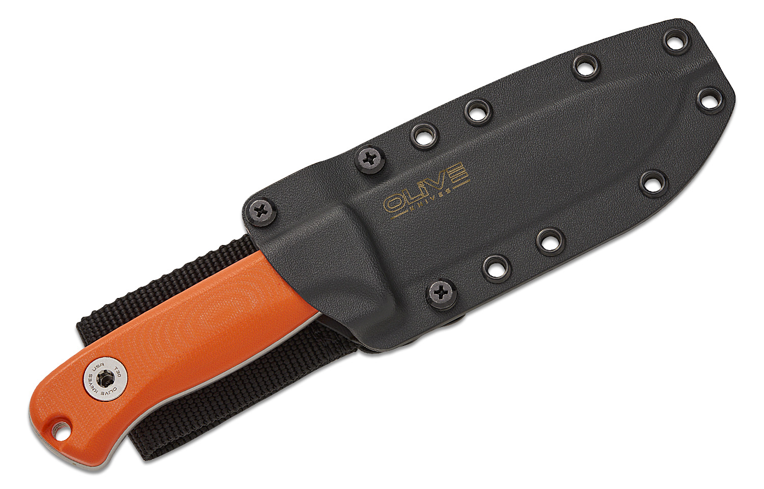 Olive Knife Arbor Fixed Blade Knife 4.54