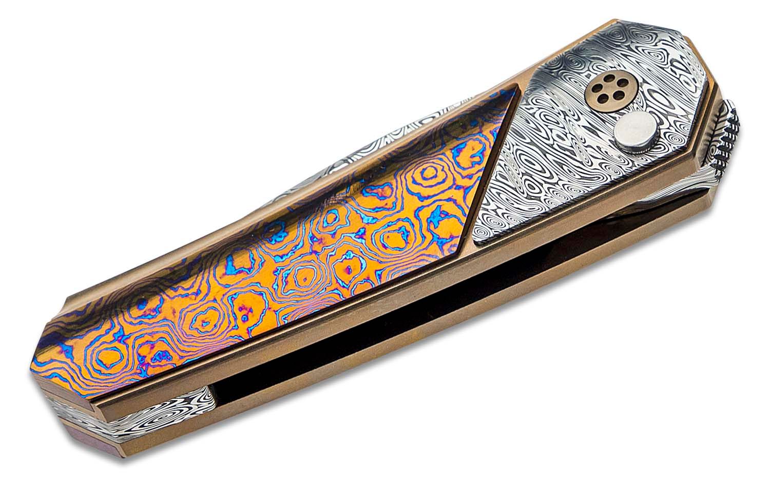 6-Piece Damasteel Knife Set with Osage Orange – Monolith Knives