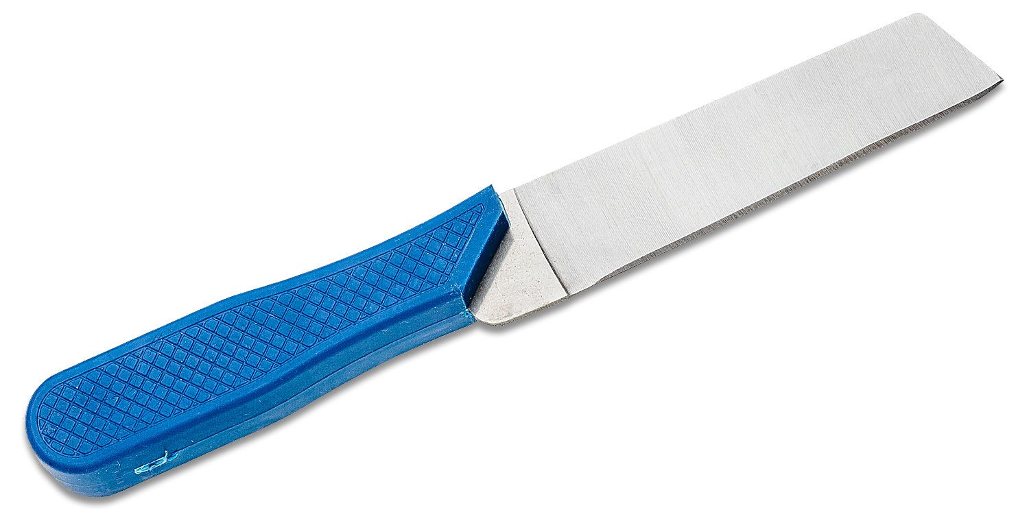 Ontario Vegetable Field Knife 3.75 inch Stainless Steel Blade, Blue Plastic  Handle