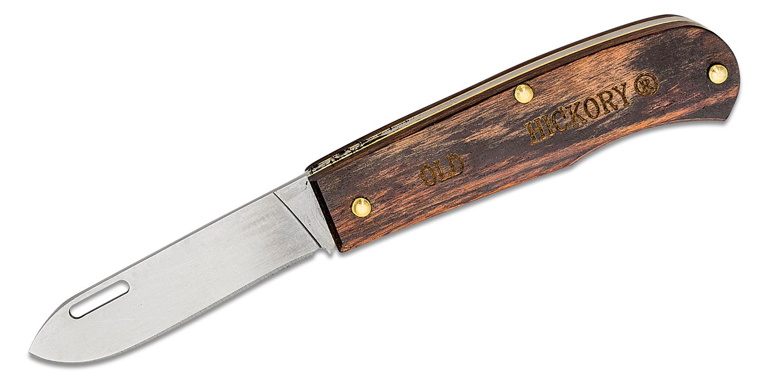 Old Hickory Outdoor Slipjoint Folding Knife 2.9" High Carbon Blade, Hardwood KnifeCenter -