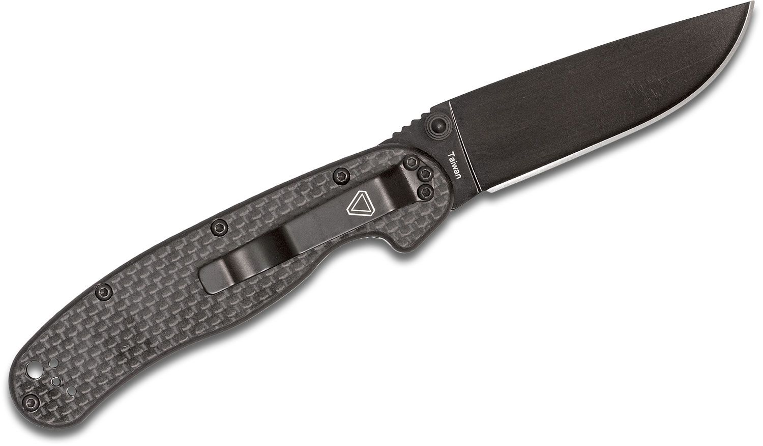 Ontario RAT Model 2 Folding Knife 3.0" D2 Black Plain ...