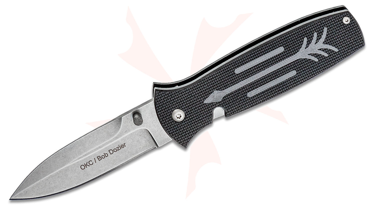 deni Arzachel専用 Ontario Bob Dozier Arrow Folding Knife 3.625