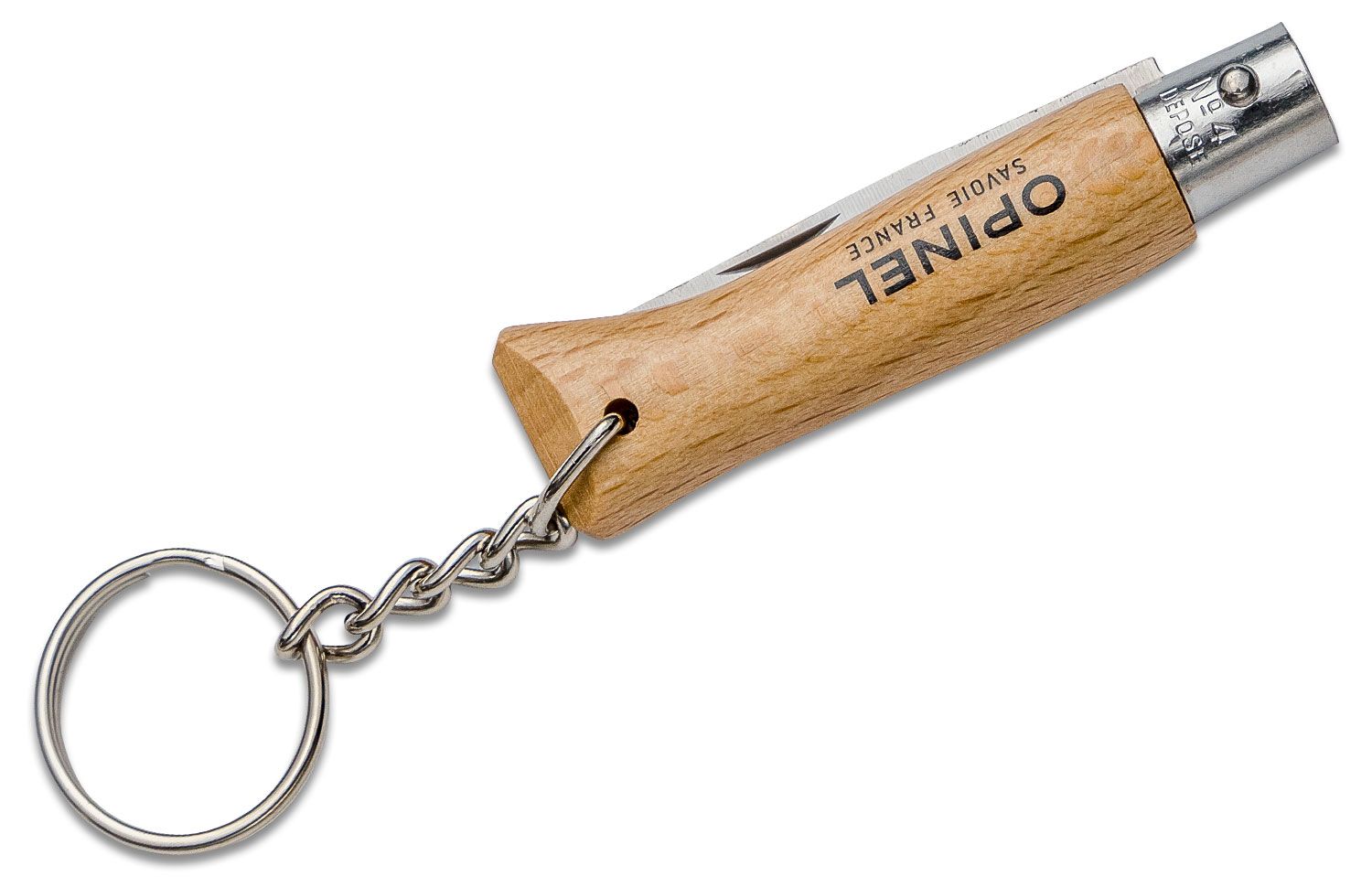 Opinel No.4 Keychain Knife - Stainless