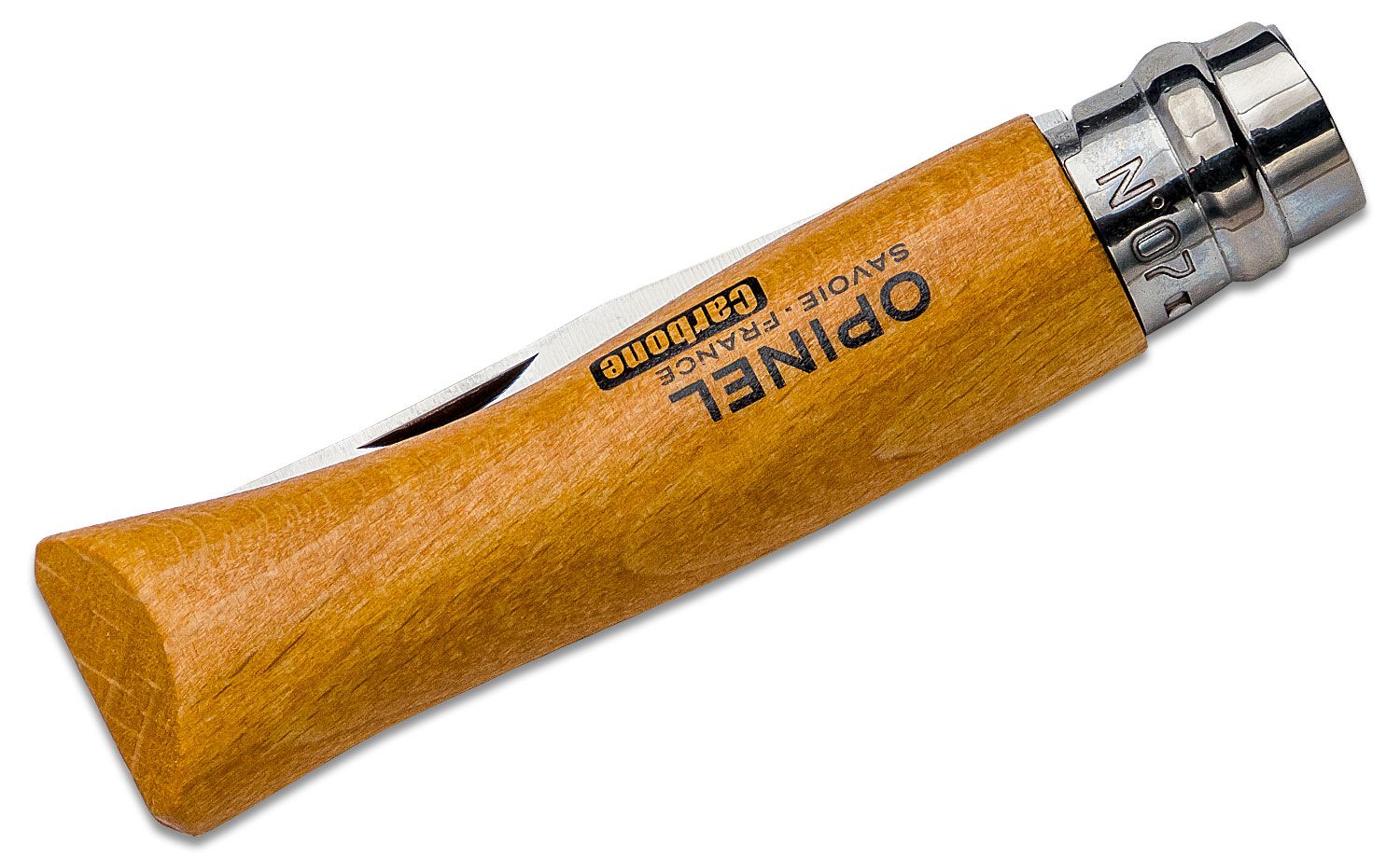 Couteau opinel n°07 carbone - 113070 