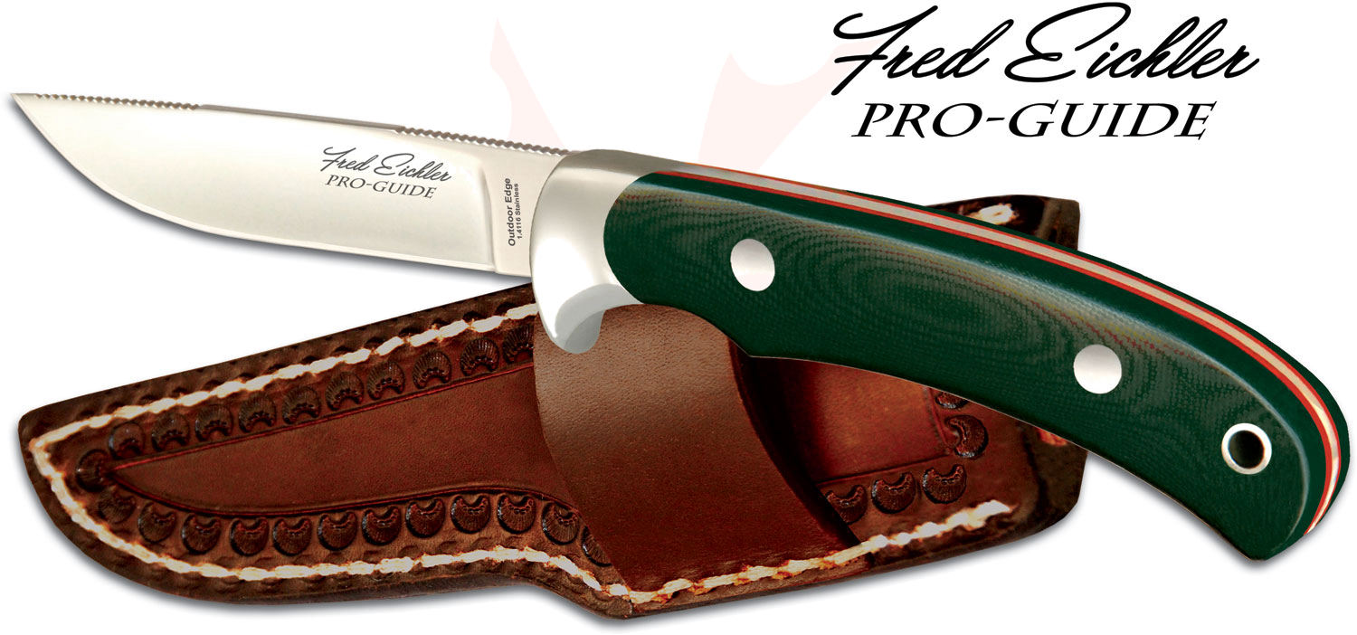 Outdoor Edge Fred Eichler Pro-Guide Fixed 3-1/4