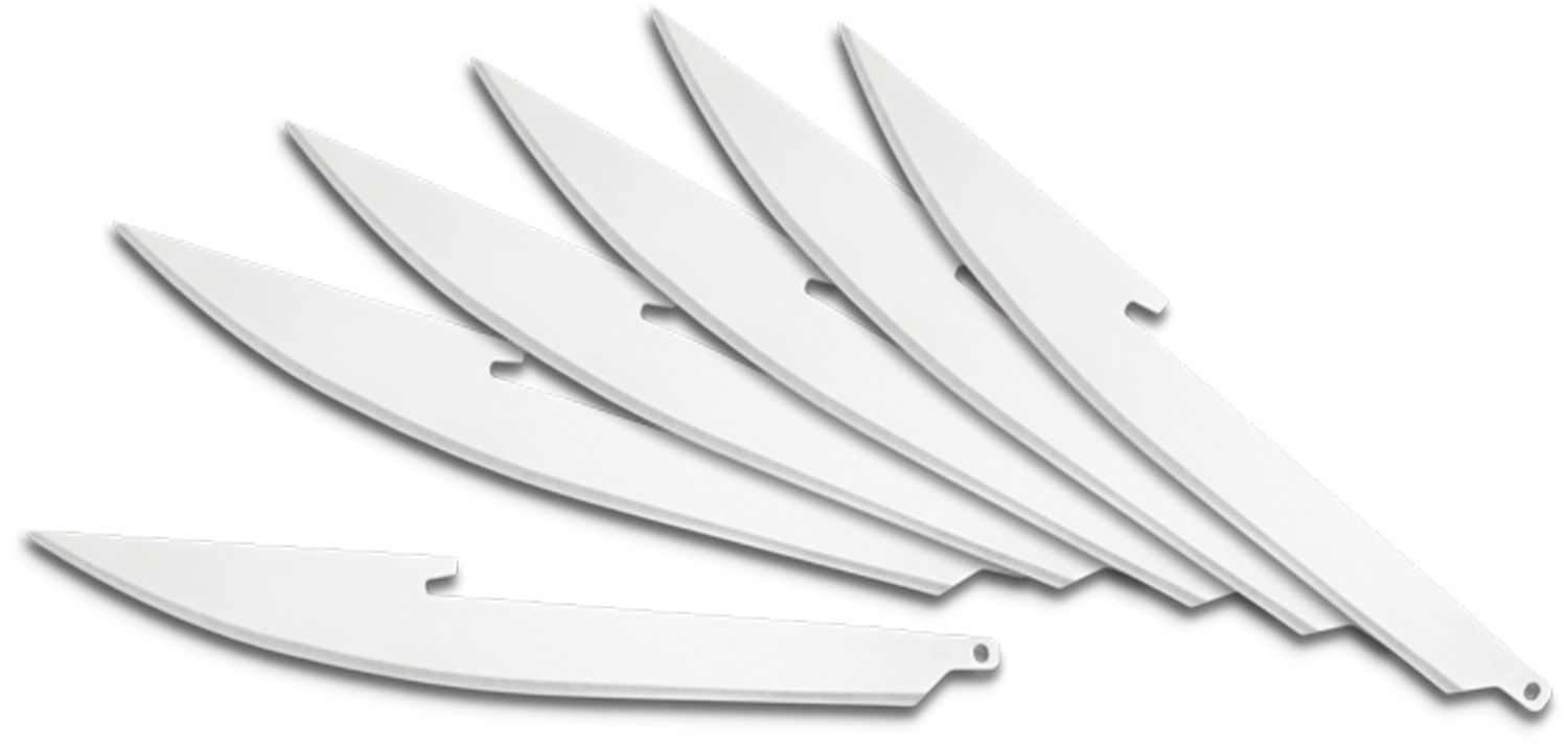 Outdoor Edge 5.0 RazorSafe Series Boning/Fillet Replacement Blades, Pack  of 6 - KnifeCenter - RR50-6