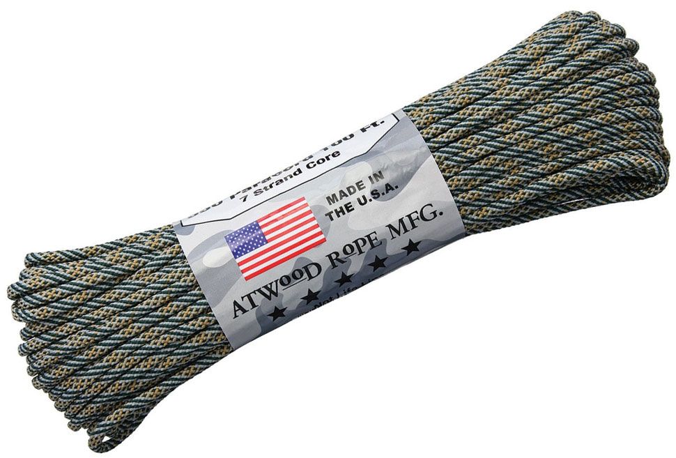 Atwood Rope 550 Paracord 100ft/30m, Honor
