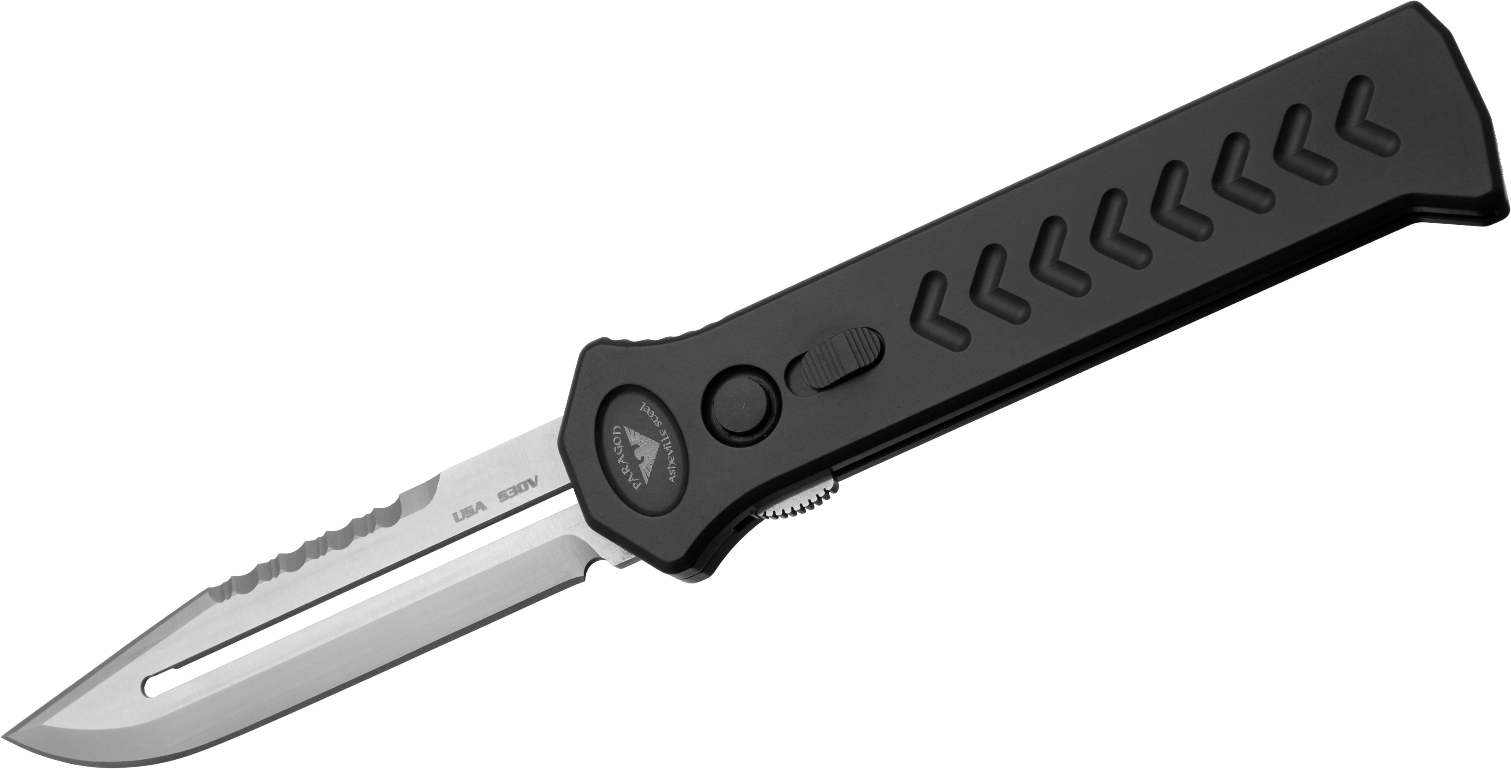 【コーウィン様用】PARAGON / Law Of The Blade Paragon Knives by Asheville Steel Para-XD OTF AUTO 3.5
