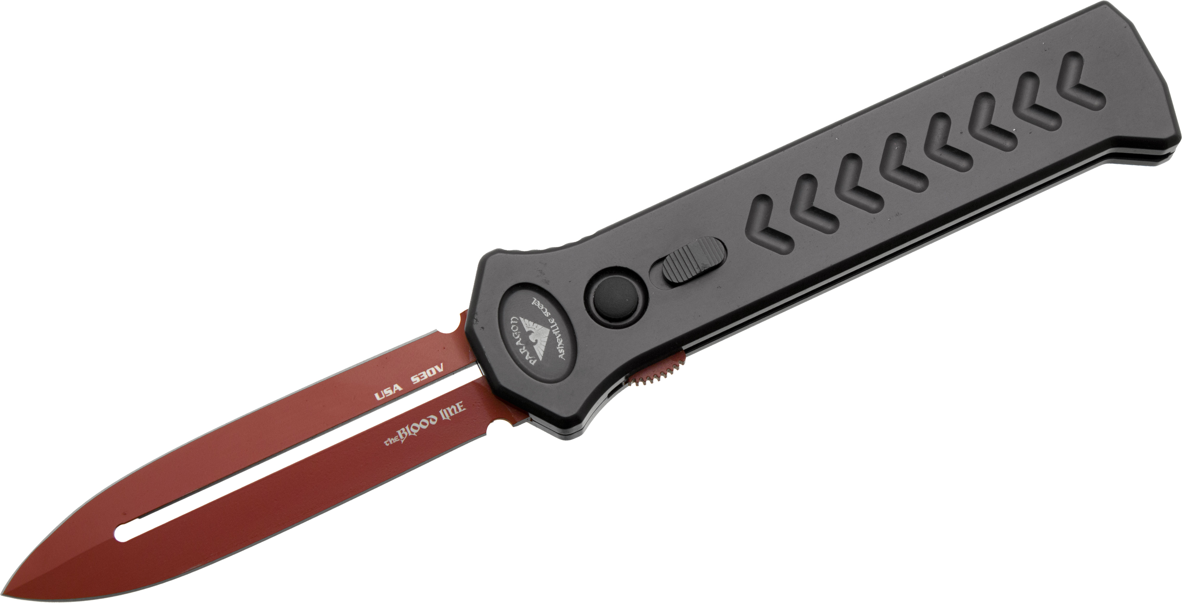 Paragon Knives by Asheville Steel Para-X Blood Line OTF AUTO 3.5