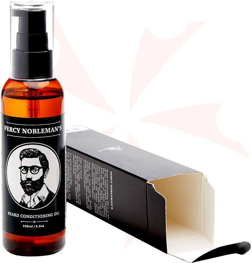 Percy Nobleman Scented Beard Conditioning Oil, 100ml Eye Dropper Bottle
