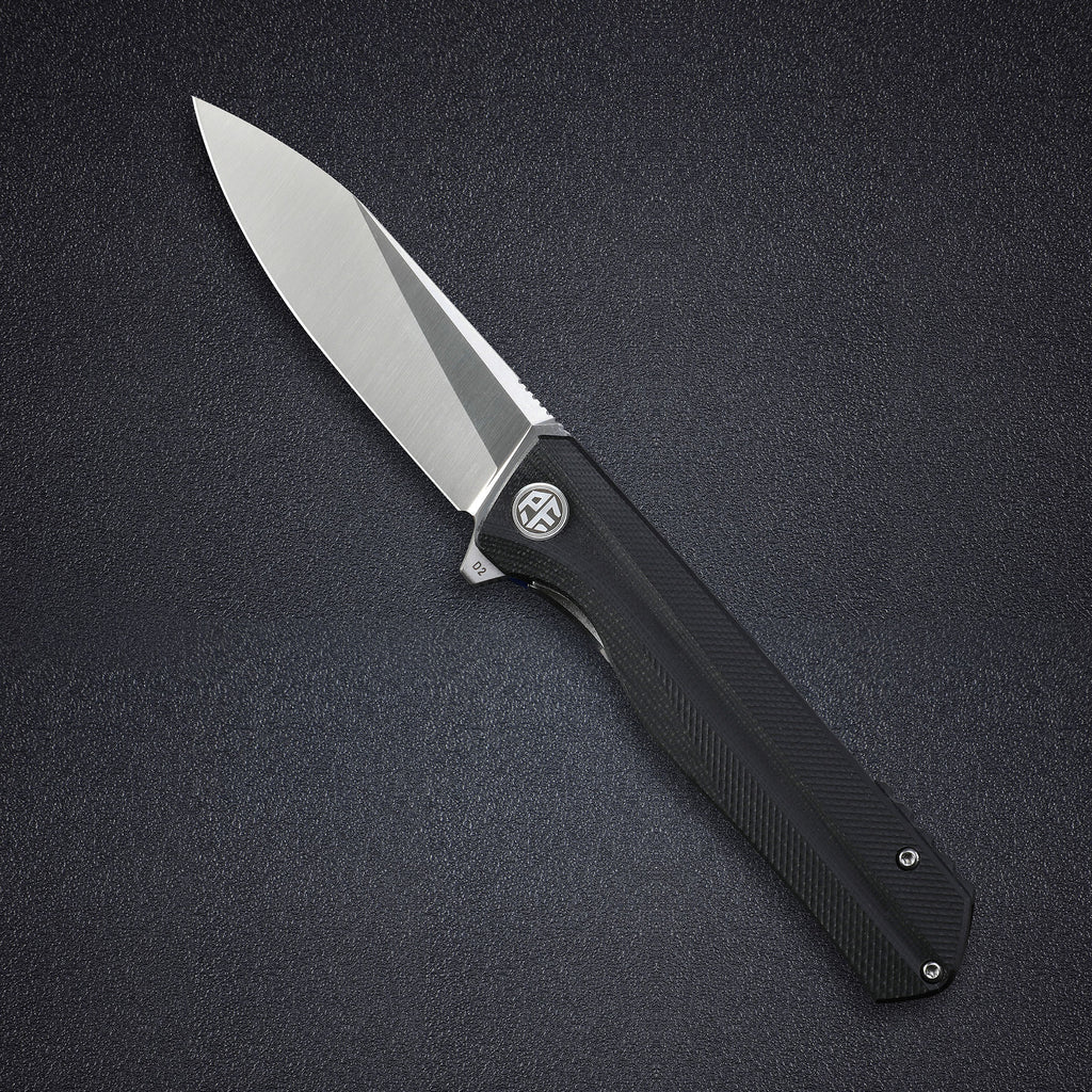 Petrified Fish PF818 Forward Linerlock Flipper Knife 3.54" D2 Satin ...