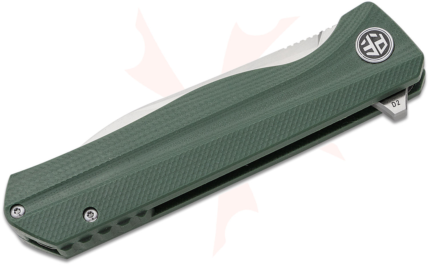 Petrified Fish PF818 Forward Linerlock Flipper Knife 3.54" D2 Satin ...