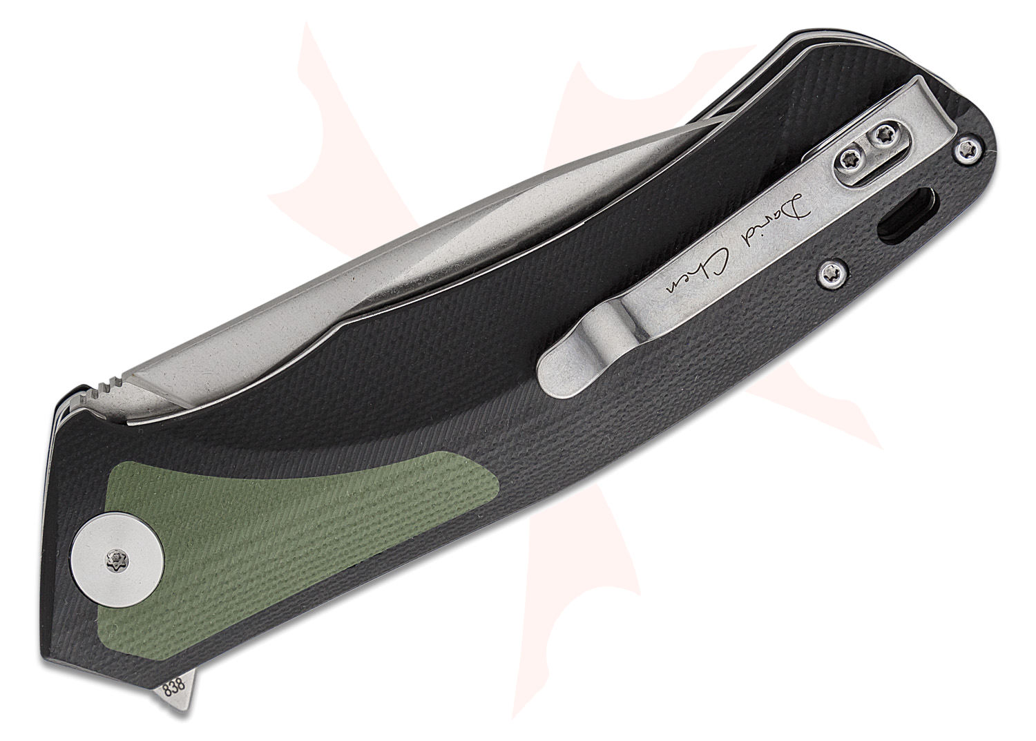 Petrified Fish PF838 Pub Linerlock Flipper Knife 3.74" D2 Stonewashed ...