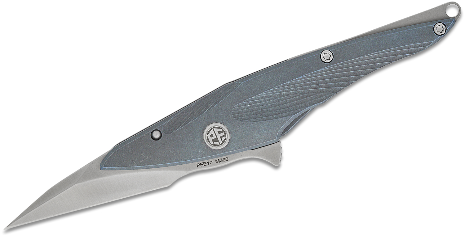 Petrified Fish PFE10 Hummingbird Frame Lock Flipper Knife 1.06
