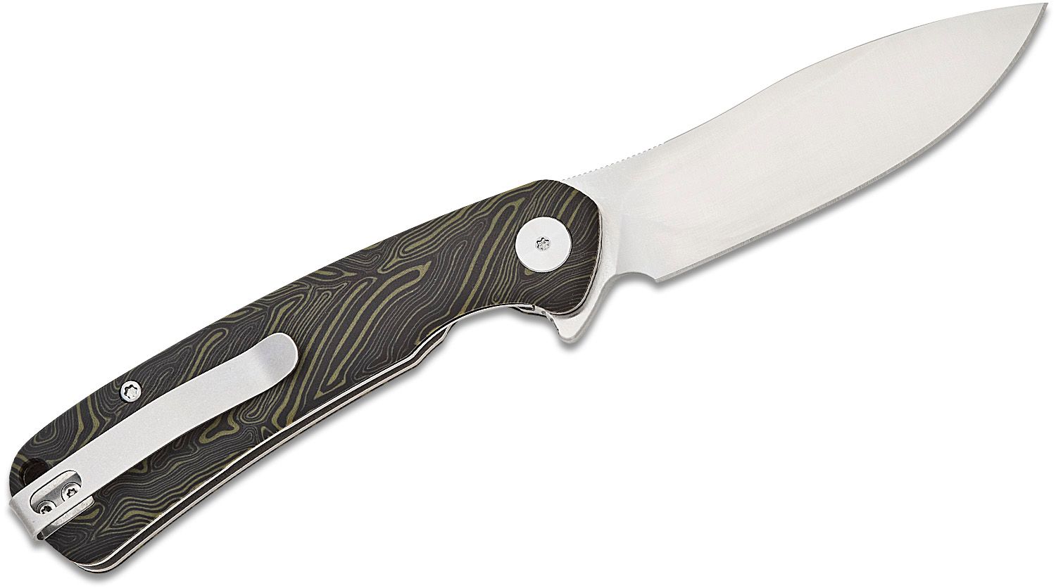  Petrified fish PFE14 Rogue Folding Knife,3.43 154CM