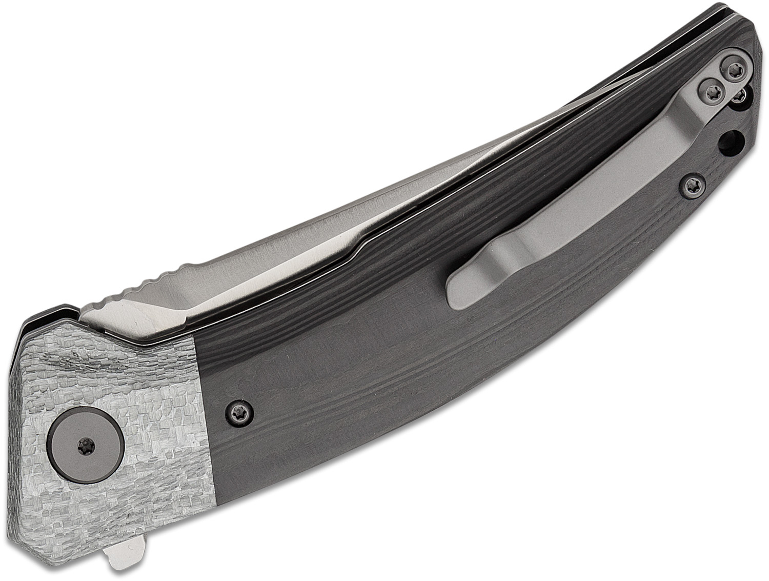 Petrified Fish PFP05 Deepsea Flipper Knife 3.66" K110 (D2) Satin ...