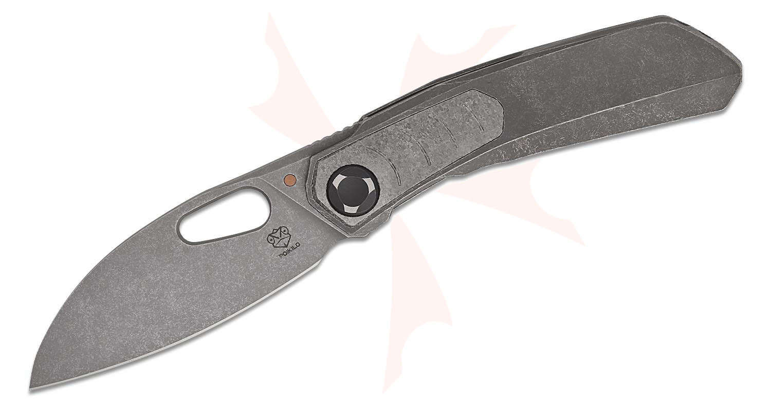 ホクセイモデル　マクロバットEPPv2 Poikilo Blade VK Crab Standard 2 Front Flipper Knife 3.5