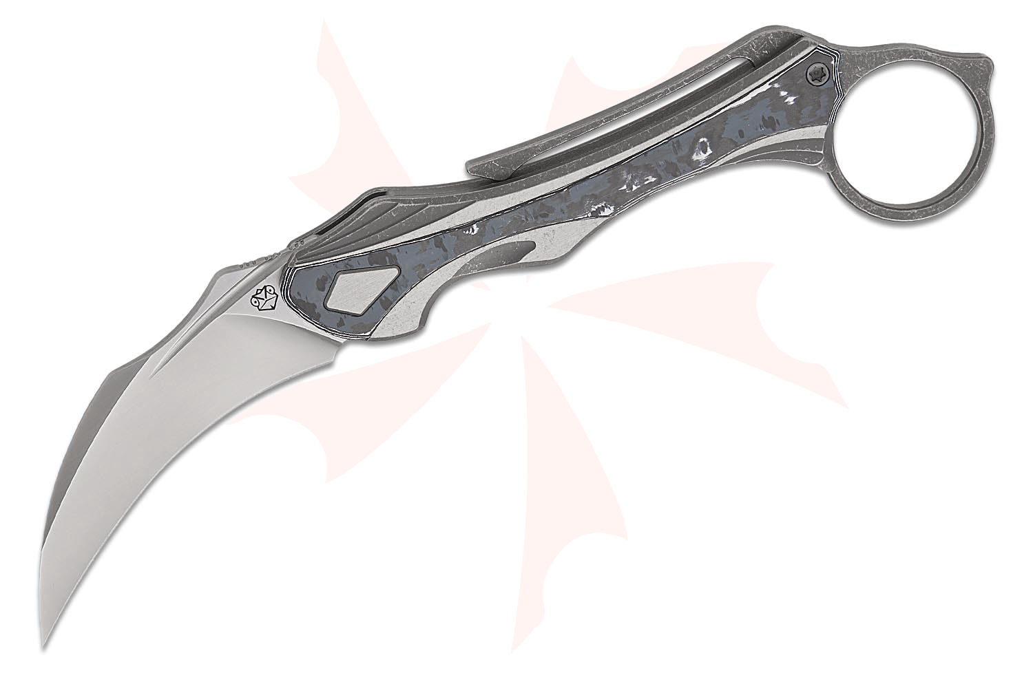 Poikilo Blade Thorny Devil Frame Lock Folding Karambit 2.61