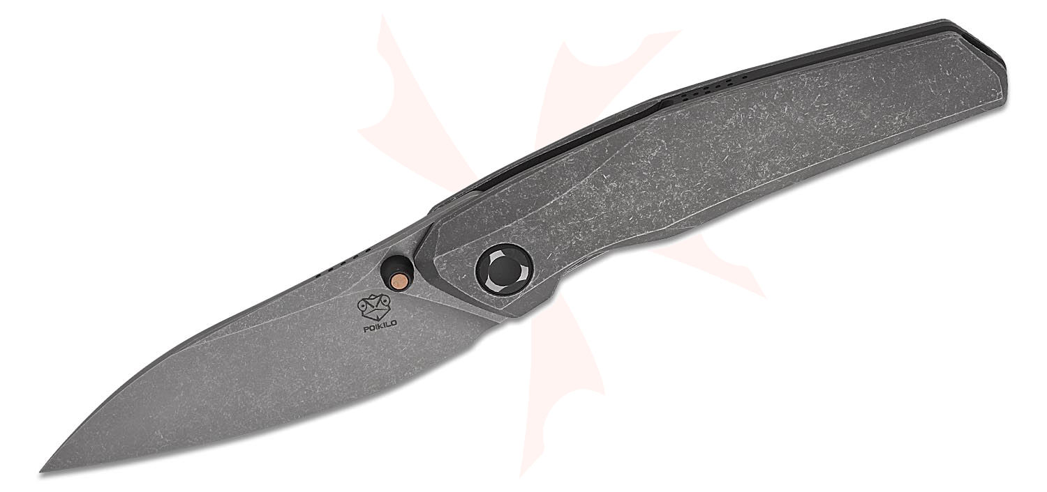 kielo Poikilo Blade VK Zen Standard 2 Frame Lock Folding Knife 3.13