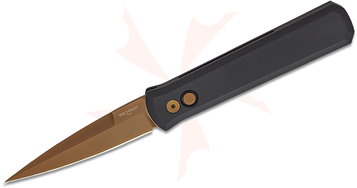 Pro-Tech 921-TAN Godfather AUTO Folding Knife 4
