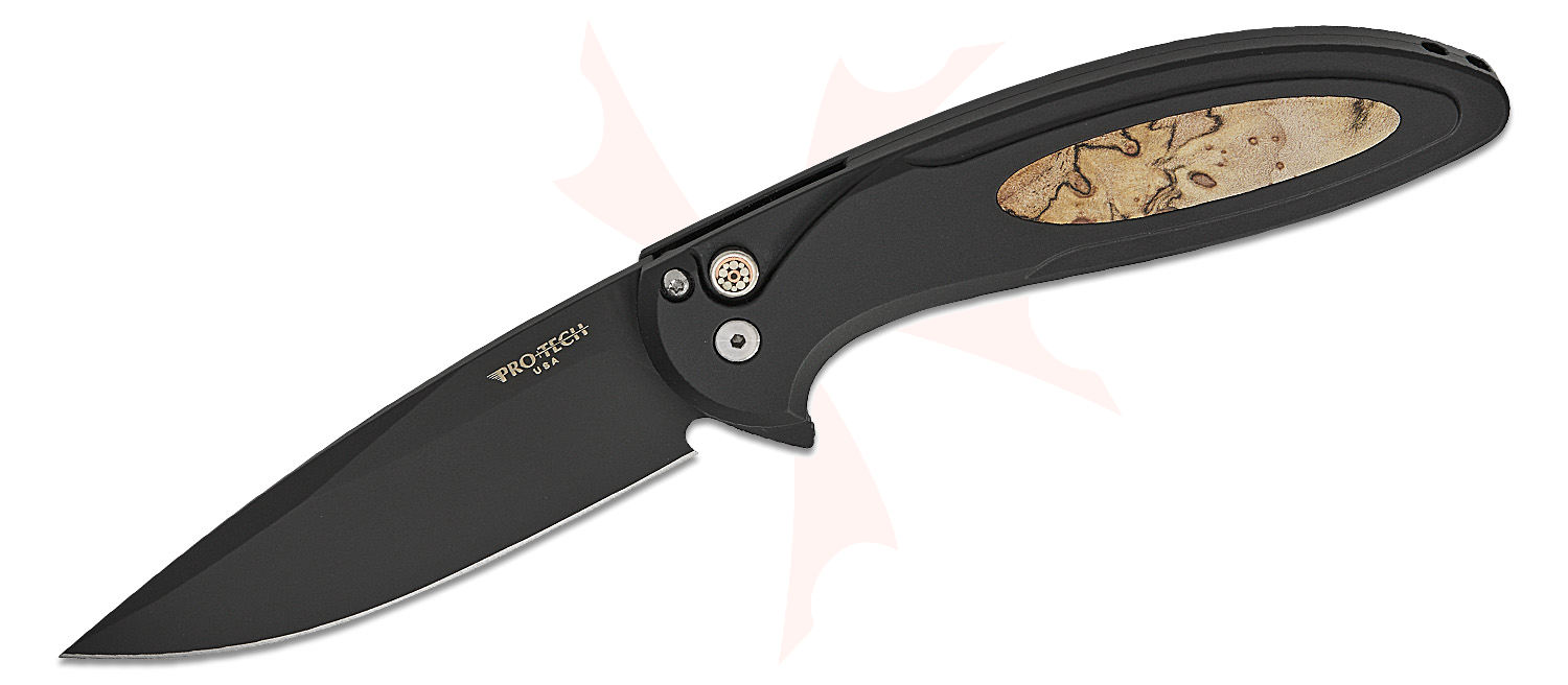 Pro-Tech Cambria 2 Button Lock Flipper Knife 3.375