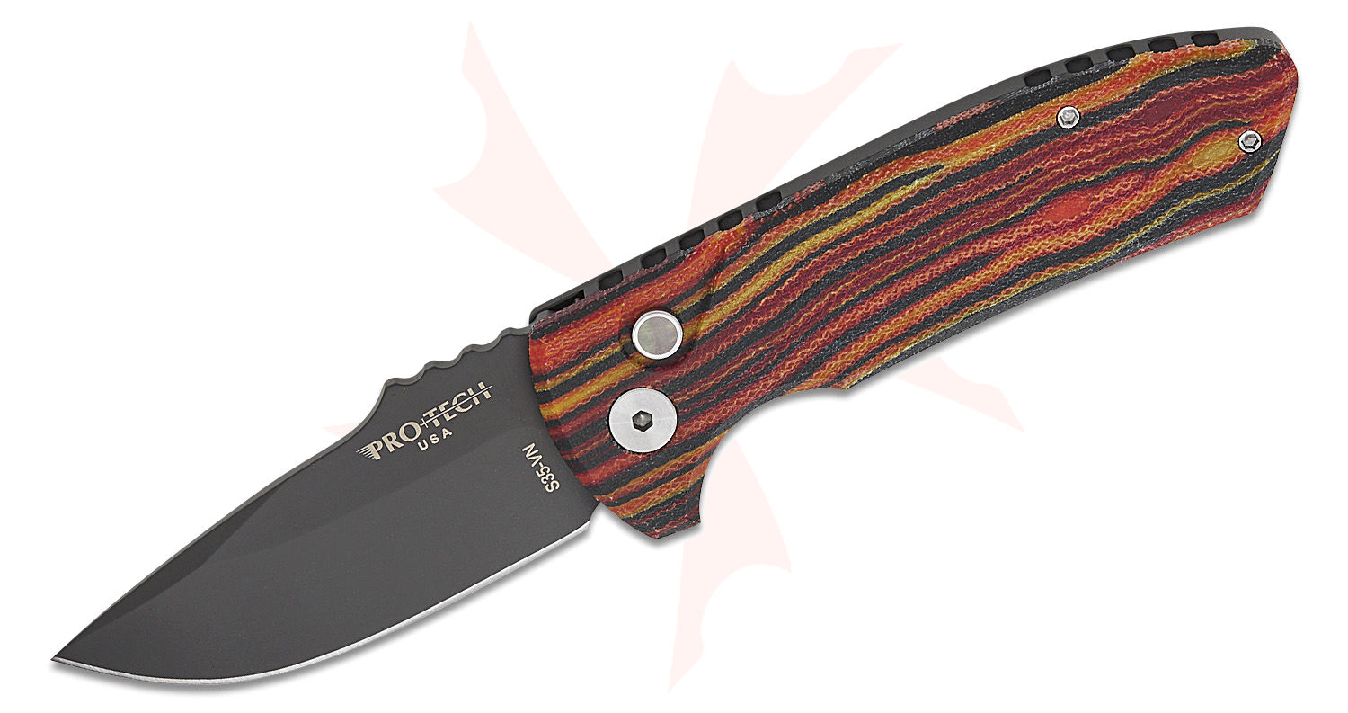 Pro-Tech Les George SBR Short Bladed Rockeye AUTO Folding Knife