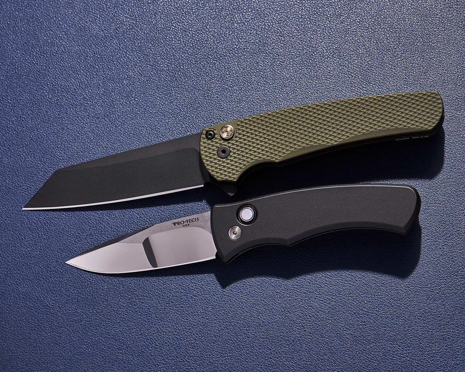 Pro-Tech New York Custom Knife Show 2025 Malibu Button Lock