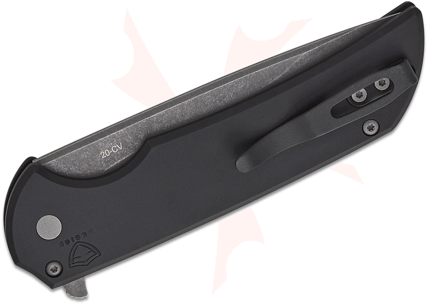 Pro-Tech/Ferrum Forge Mordax Manual Flipper Knife 3.75