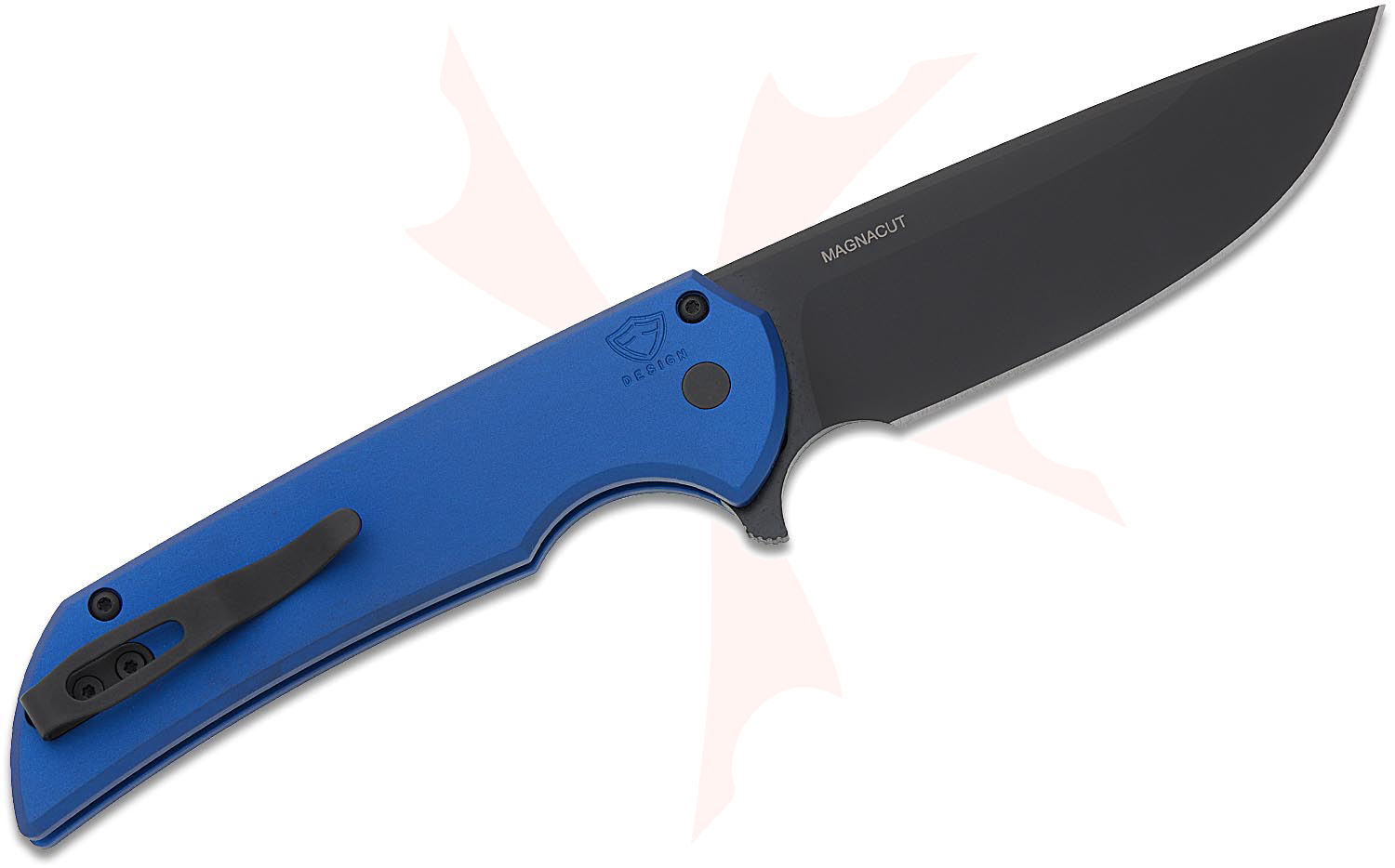 Pro-Tech/Ferrum Forge Limited Mordax Manual Button Lock Flipper