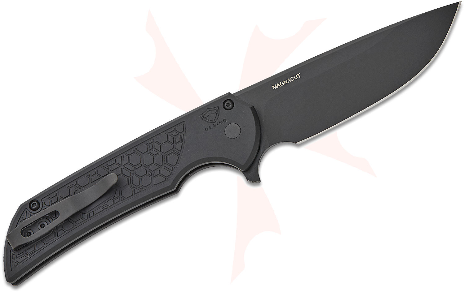 Pro-Tech/Ferrum Forge Mordax Manual Flipper Knife 3.75