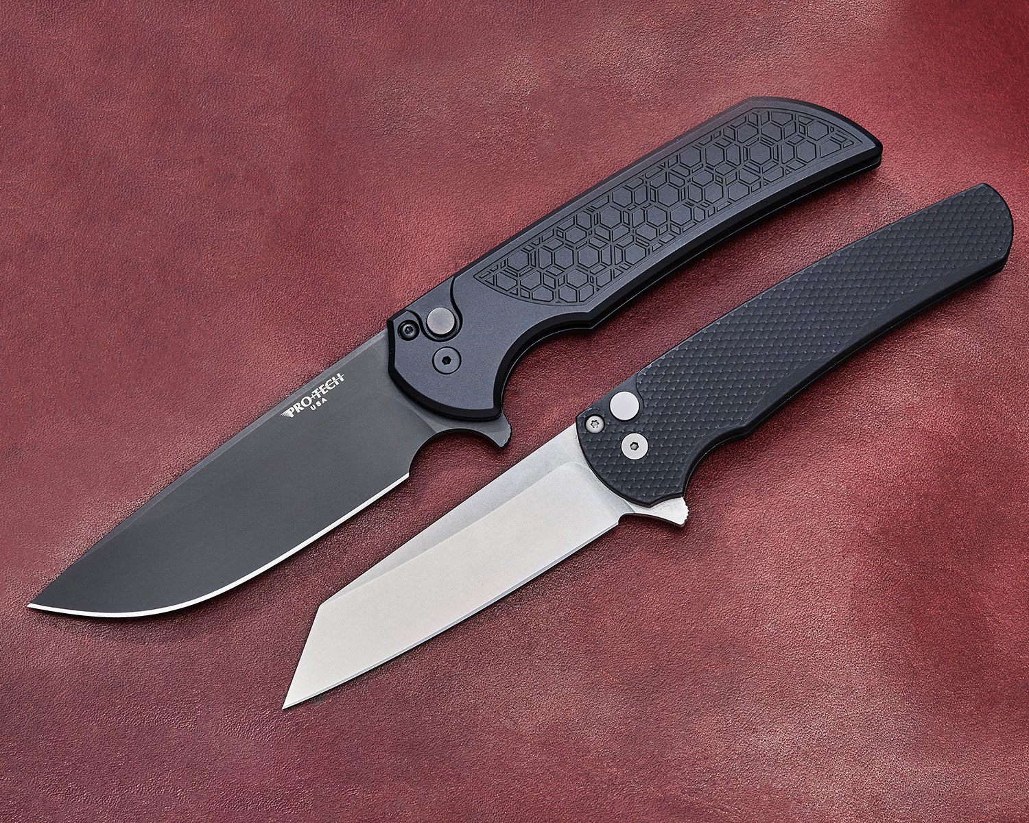 Pro-Tech/Ferrum Forge Mordax Manual Flipper Knife 3.75