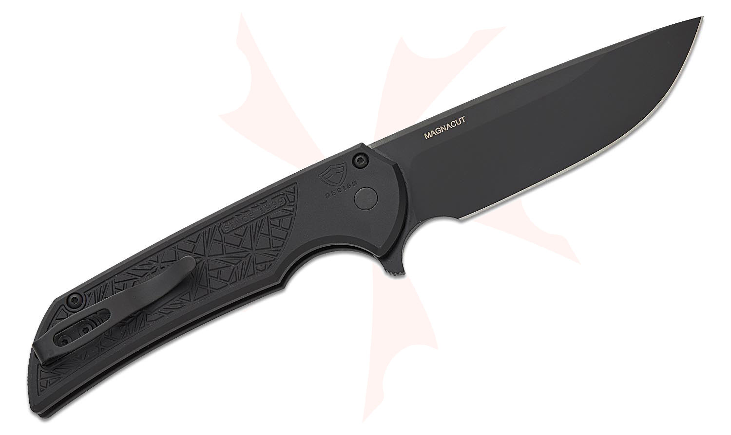 Pro-Tech/Ferrum Forge Mordax Manual Flipper Knife 3.75