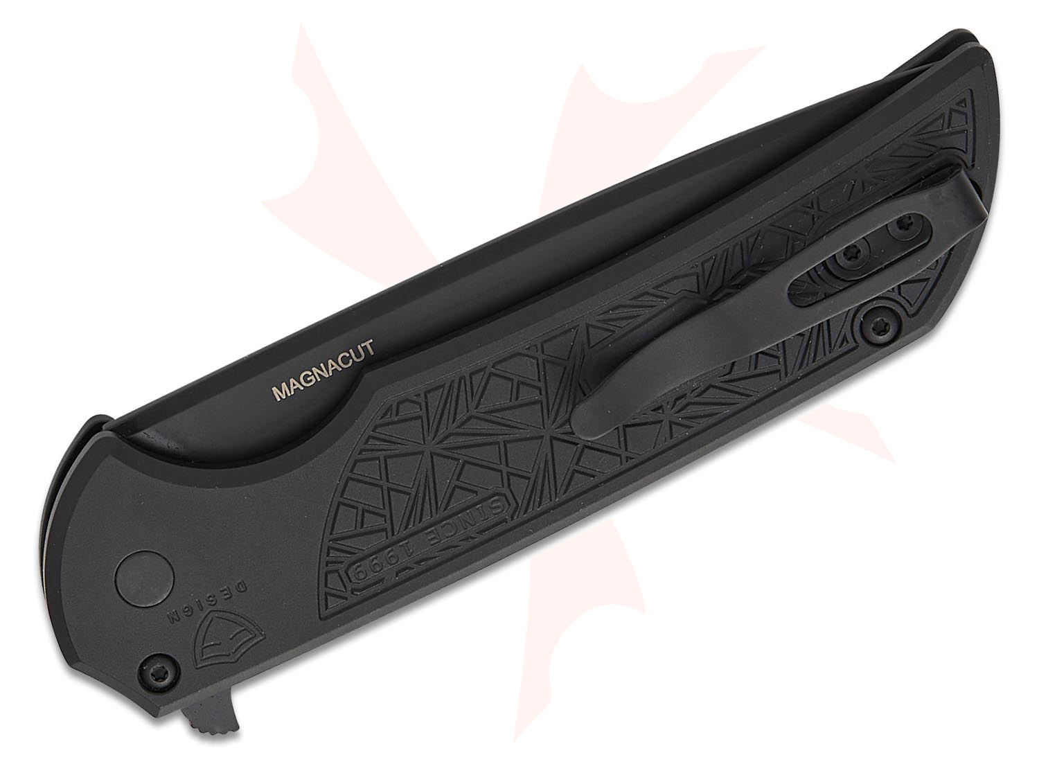 Pro-Tech/Ferrum Forge Mordax Manual Flipper Knife 3.75