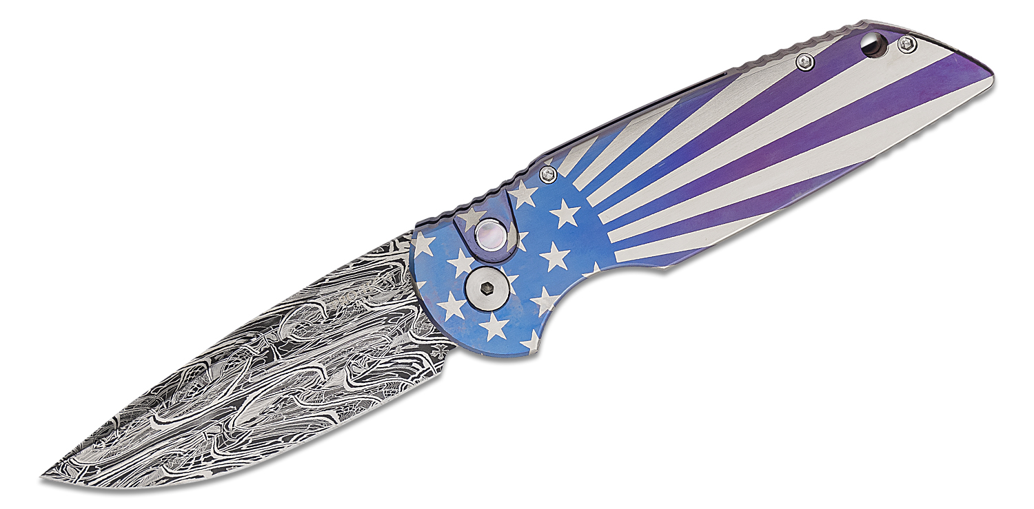 本日限定値引き！超希少★美品★日本限定3個★ベゼル★PROTO CONCEPT★ Pro-Tech Custom TR-3 Tactical Response III AUTO Folding Knife