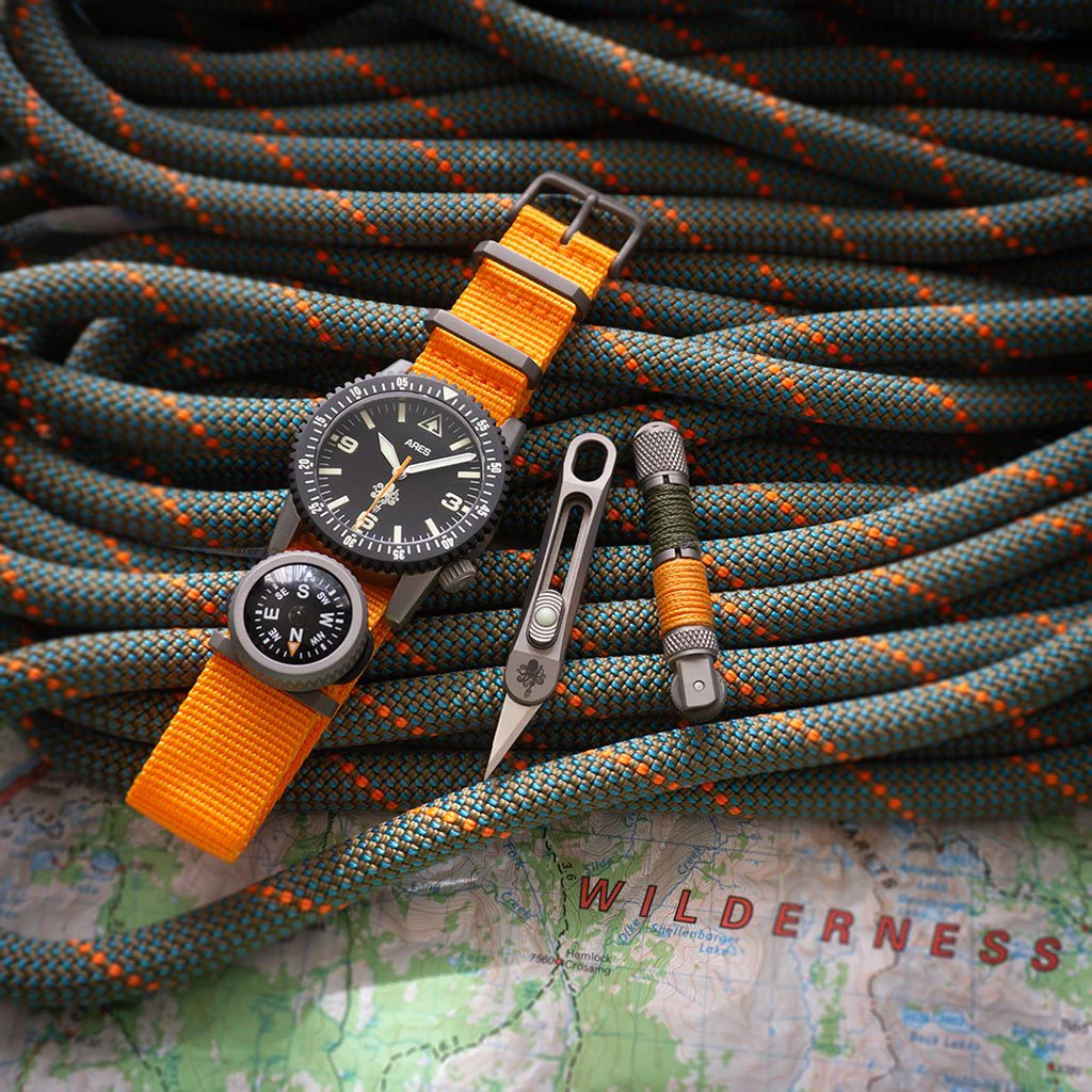 STEEL FLAME × prometheus design werx Steel Flame Copper Dog Tag - Prometheus Platoon with Jump Ring