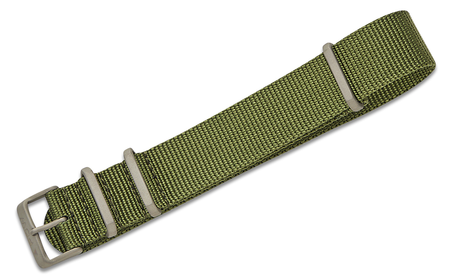 Prometheus Design Werx PDW Ti-Ring Strap 22mm OD Green Nylon Watch