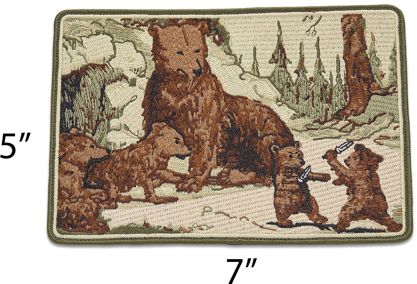 Prometheus Design Werx PDW Bear Cubs Knife Fight Morale Patch 7