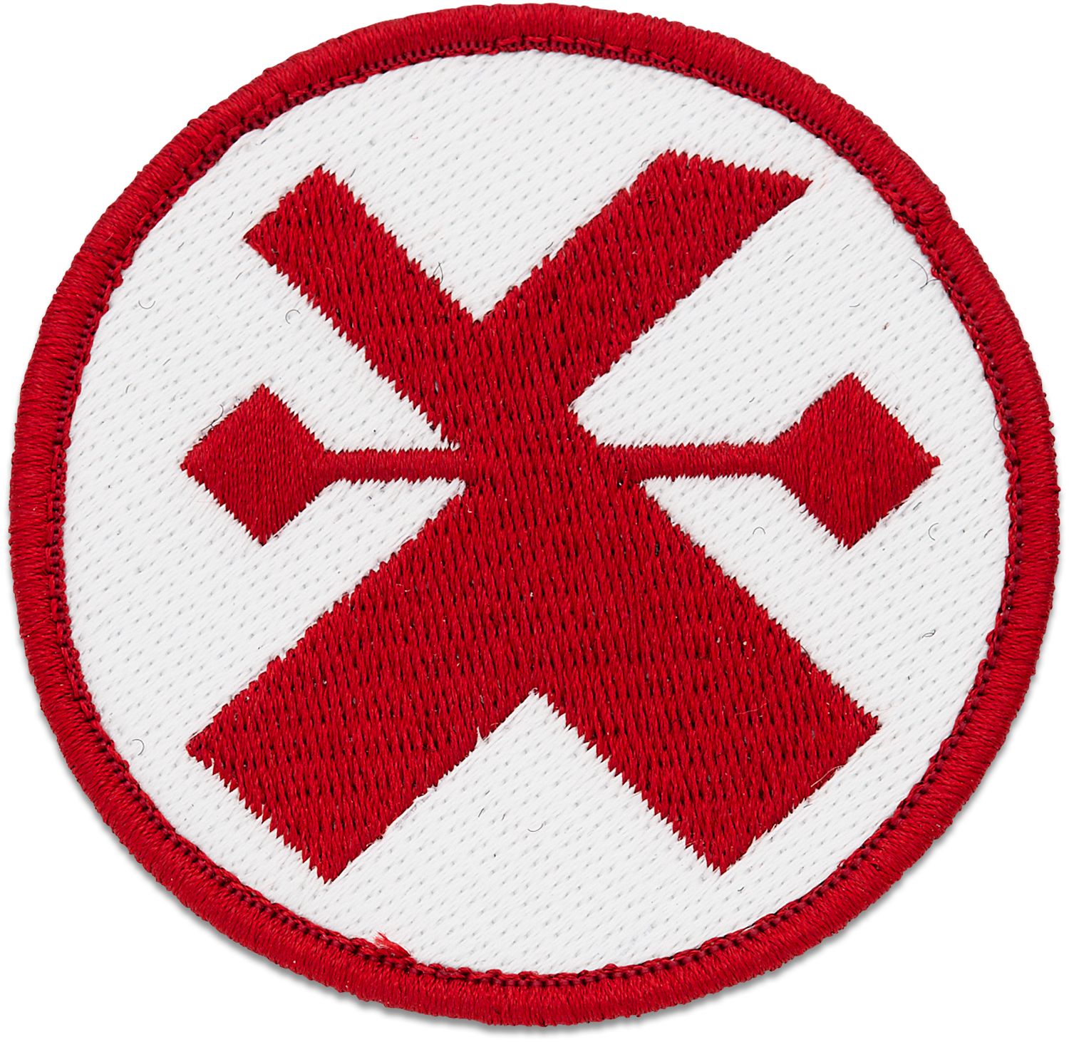 Medical MEDIC patch - round with a red cross patch/Badge Embroidered