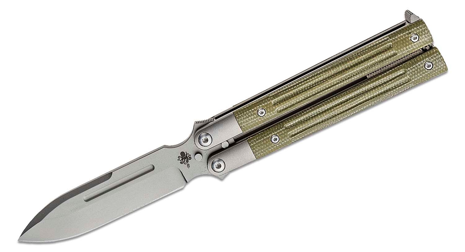 Prometheus Design Werx SPD Invictus Bali-B Butterfly Knife 3.75" Bohler ...