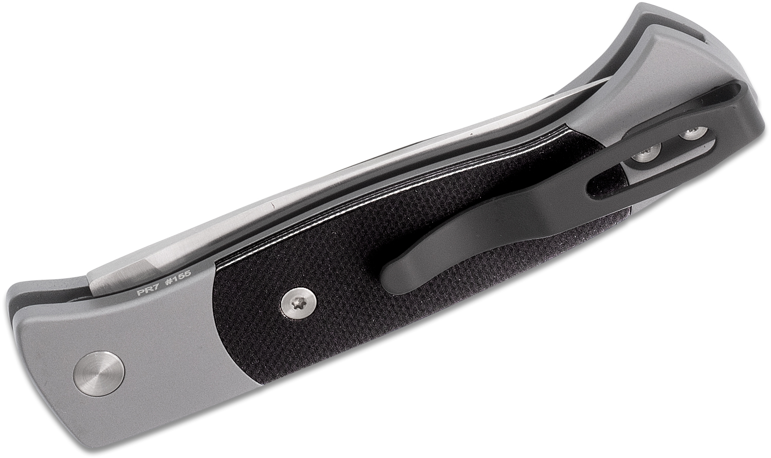 Pro-Tech 1201 Brend Design AUTO #2 Folding Knife 2.9" 154CM Satin Plain ...
