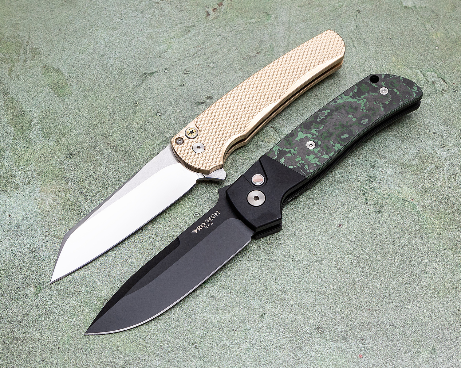Pro-Tech 5218 Custom Malibu Manual Flipper Knife 3.30