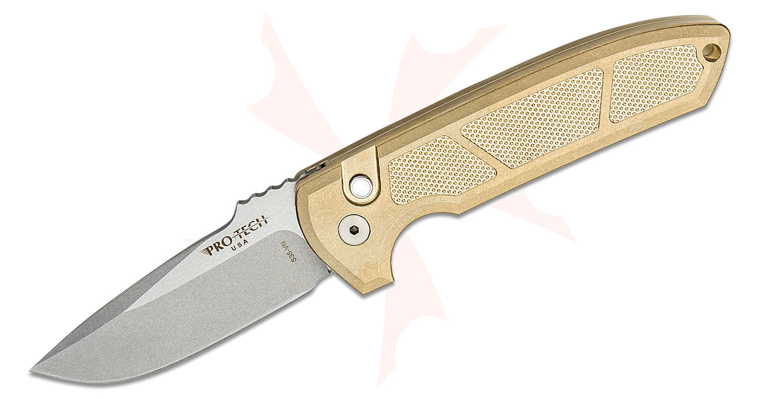 Pro-Tech LG334 Custom Les George Rockeye AUTO Folding Knife 3.375