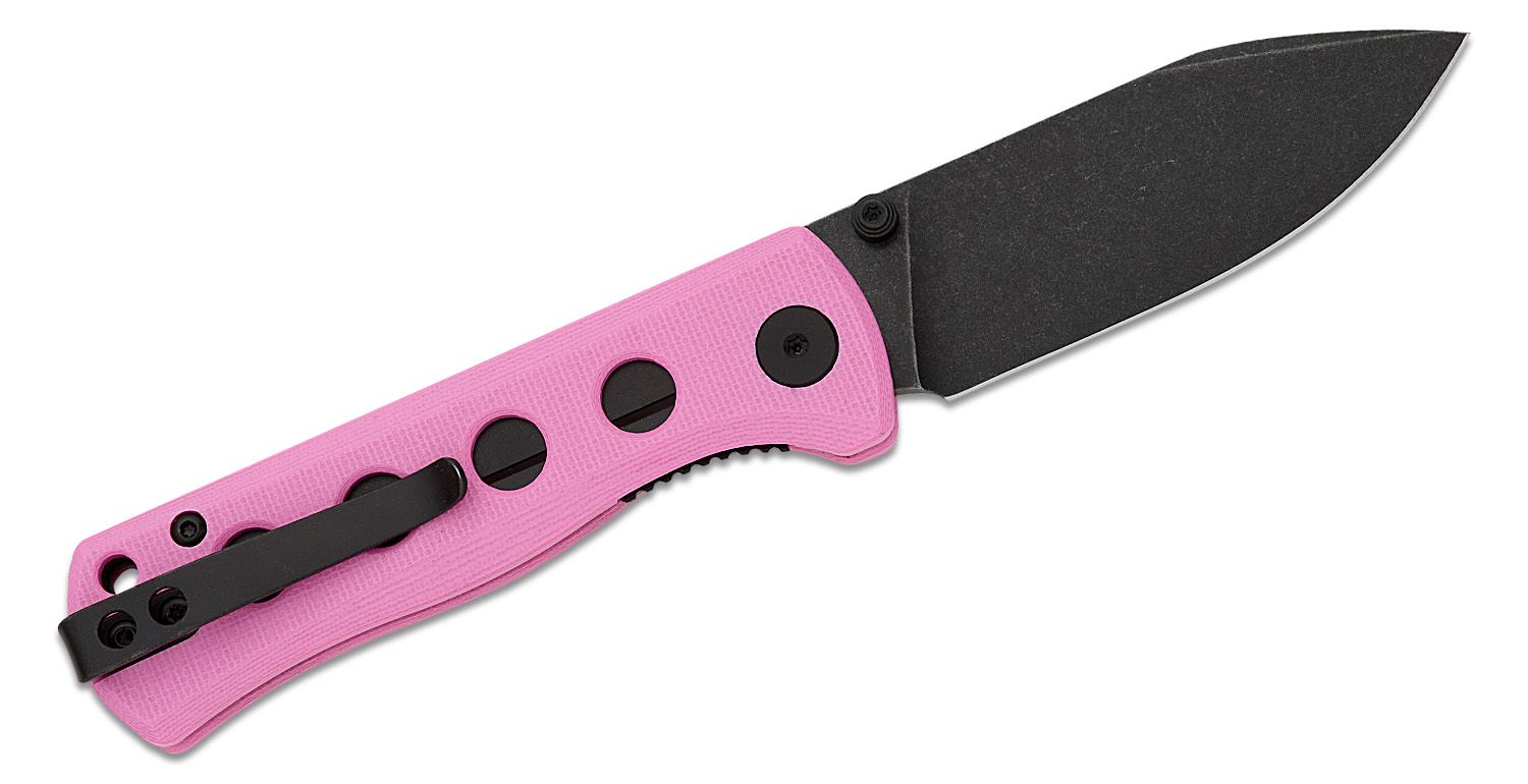 QSP Canary Folder Liner Lock Pocket Knife 14C28N Blade Pink G10 Handle –  QSP KNIFE