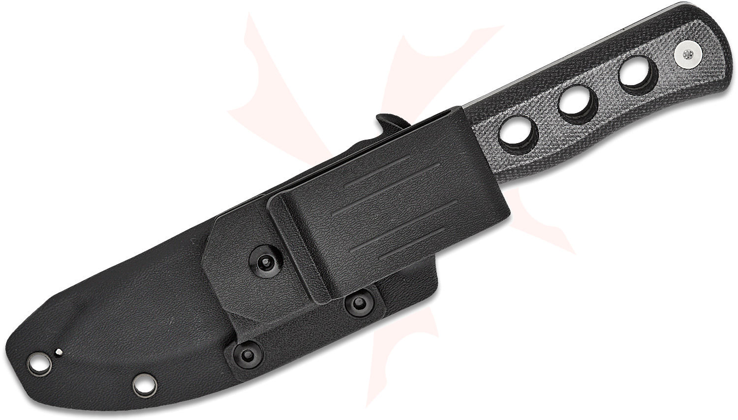 QSP Knives Canary Fixed Blade Knife 4.25" Cr8Mo2VSi Stonewashed Drop