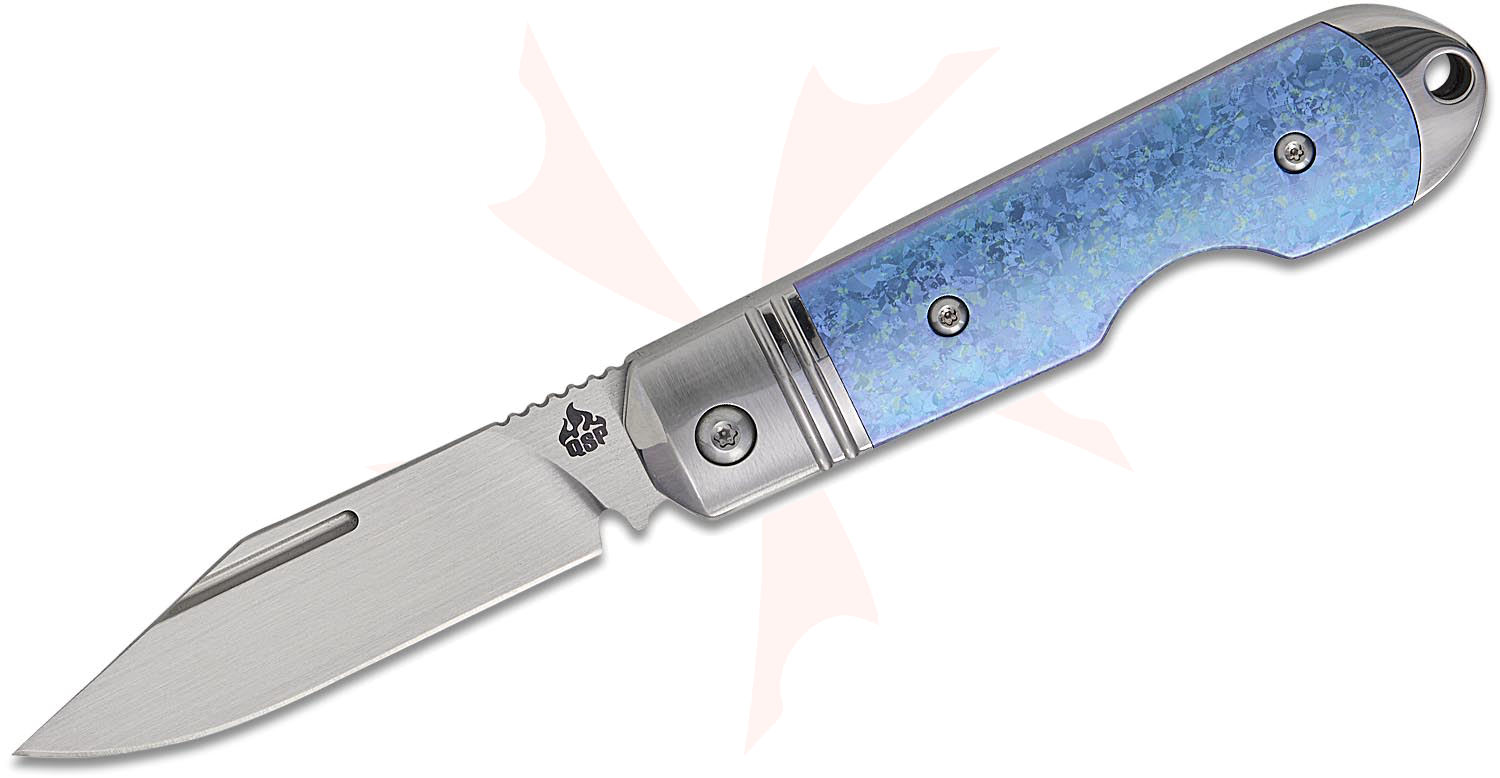 SHARP RE-MP1 スケルトンブルー QSP Knives Moray Limited Edition Slipjoint Folding Knife 2.67