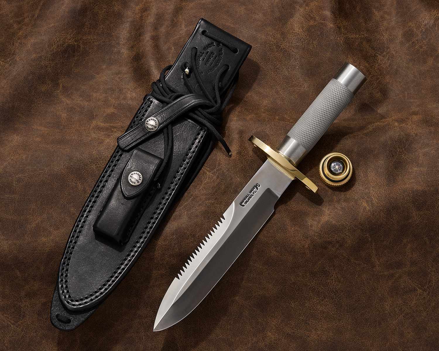Randall Made Knives Custom Model 18 Attack Survival Fixed Blade