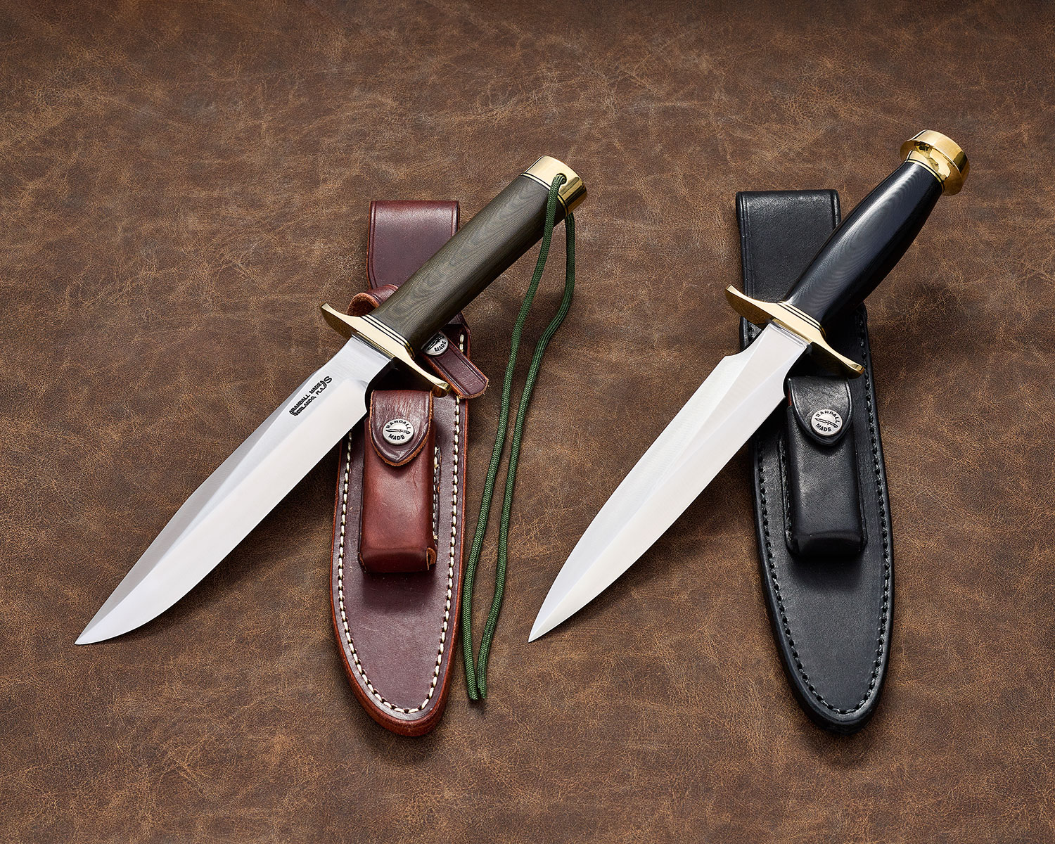 Randall Made Knives Custom Model 2 Fighting Stiletto Fixed Blade Knife