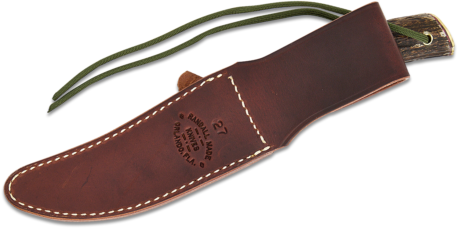 Randall Made Knives Custom Model 27 Trailblazer Fixed Blade Knife 5.75