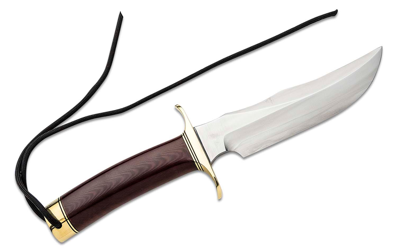 Randall Made Knives Custom Model 2 Letter Opener Knife 4 Double Edge  Dagger Blade, Maroon Micarta Handle, Leather Sheath - KnifeCenter - Model  2-4